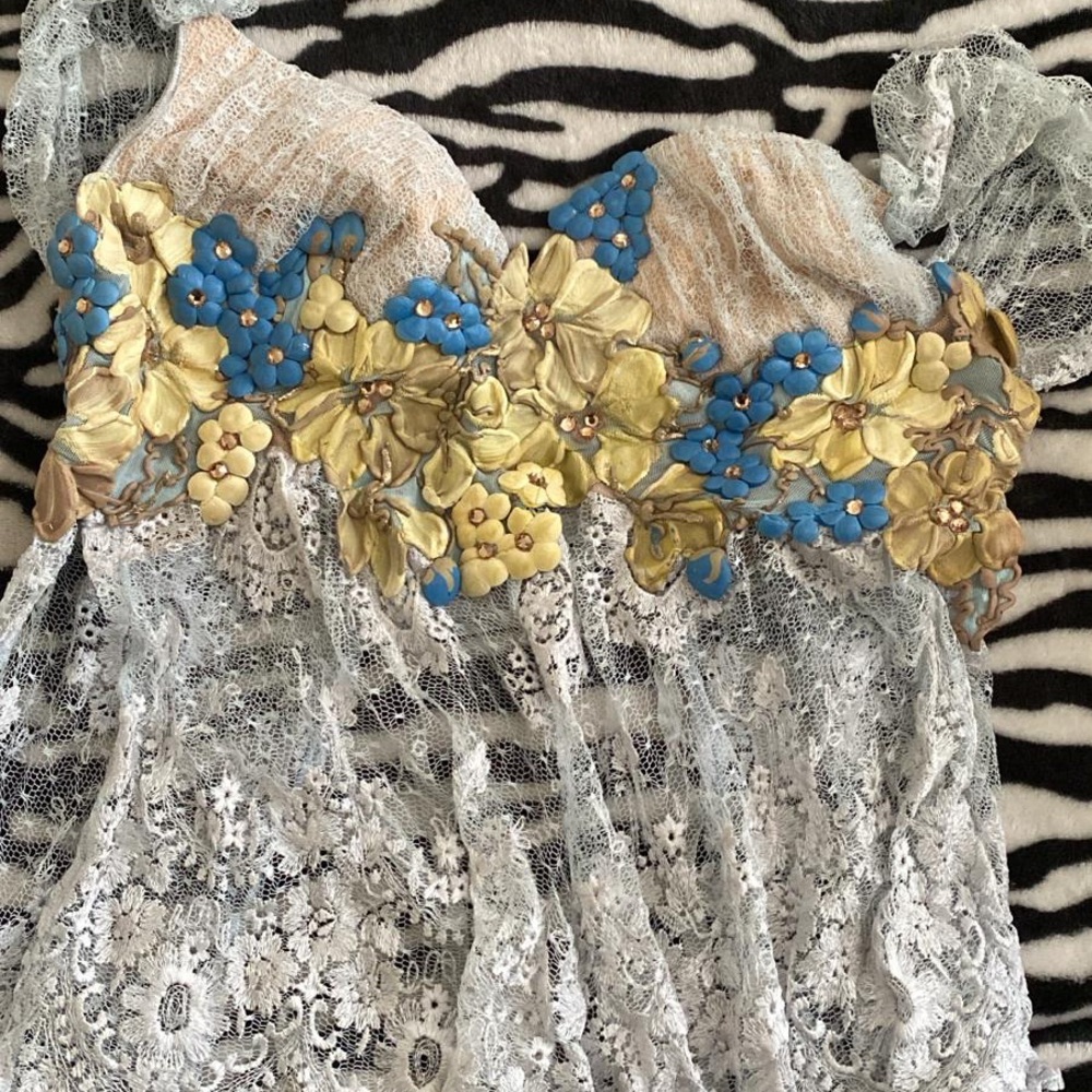 Floral Lace Women's Top